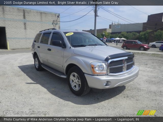 2005 Dodge Durango Limited 4x4 in Bright Silver Metallic