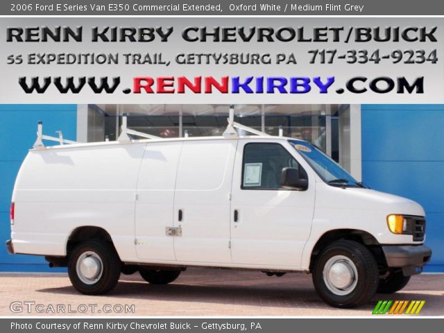 2006 Ford E Series Van E350 Commercial Extended in Oxford White