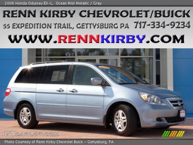 2006 Honda Odyssey EX-L in Ocean Mist Metallic