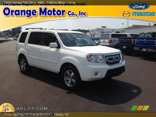 2009 Honda Pilot EX-L 4WD in Taffeta White