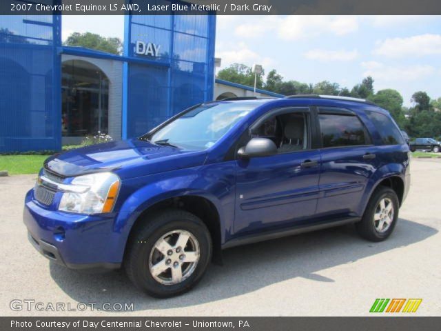2007 Chevrolet Equinox LS AWD in Laser Blue Metallic