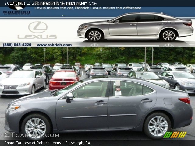 2013 Lexus ES 350 in Nebula Gray Pearl
