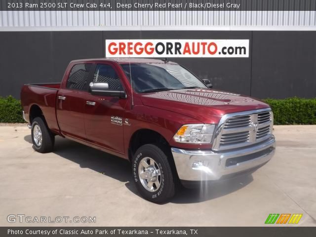 2013 Ram 2500 SLT Crew Cab 4x4 in Deep Cherry Red Pearl