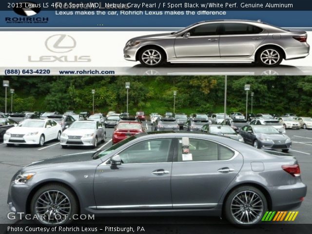 2013 Lexus LS 460 F Sport AWD in Nebula Gray Pearl