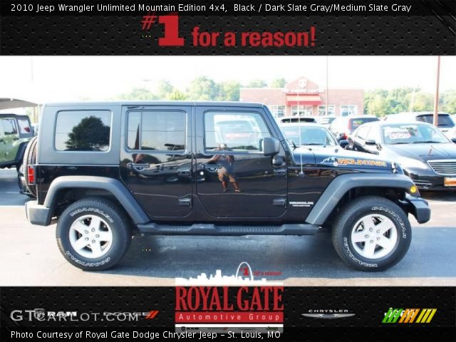2010 Jeep Wrangler Unlimited Mountain Edition 4x4 in Black