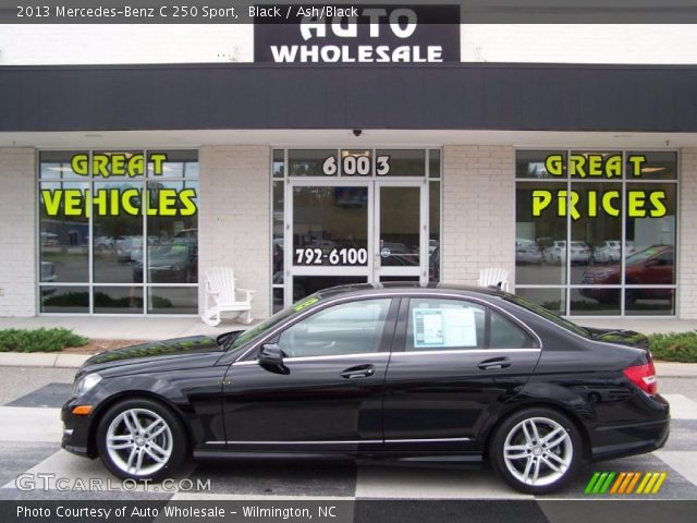 2013 Mercedes-Benz C 250 Sport in Black