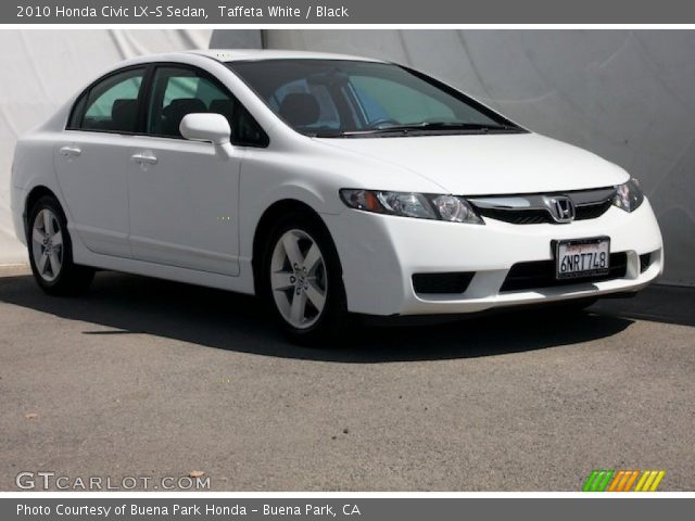 2010 Honda Civic LX-S Sedan in Taffeta White