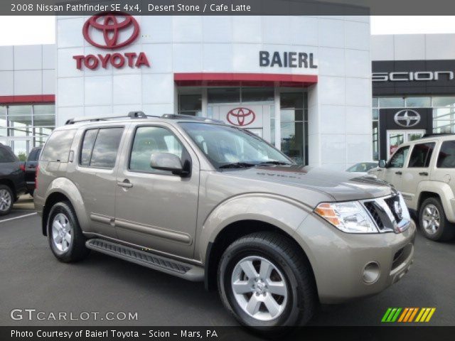 2008 Nissan Pathfinder SE 4x4 in Desert Stone