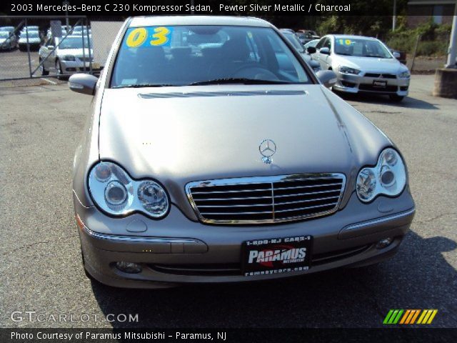 2003 Mercedes-Benz C 230 Kompressor Sedan in Pewter Silver Metallic