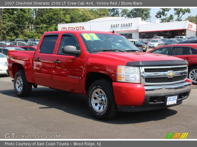 2007 Chevrolet Silverado 1500 LT Crew Cab 4x4 in Victory Red