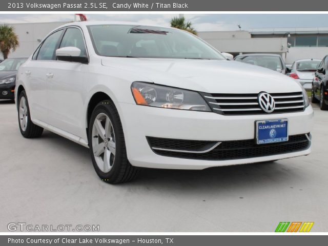 2013 Volkswagen Passat 2.5L SE in Candy White