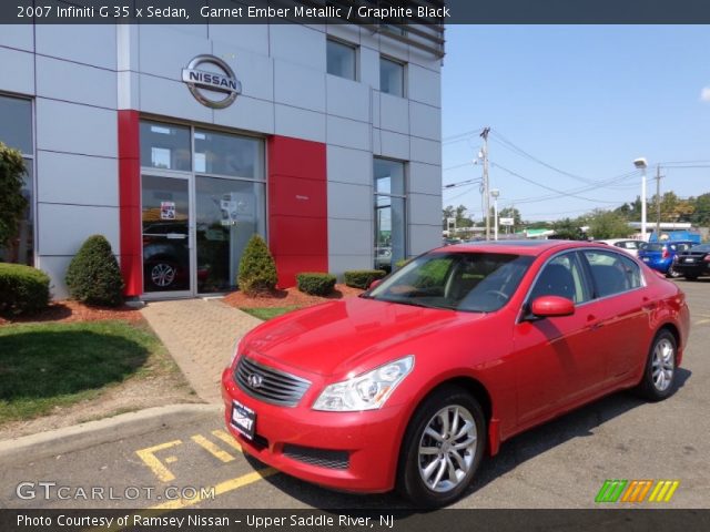 2007 Infiniti G 35 x Sedan in Garnet Ember Metallic