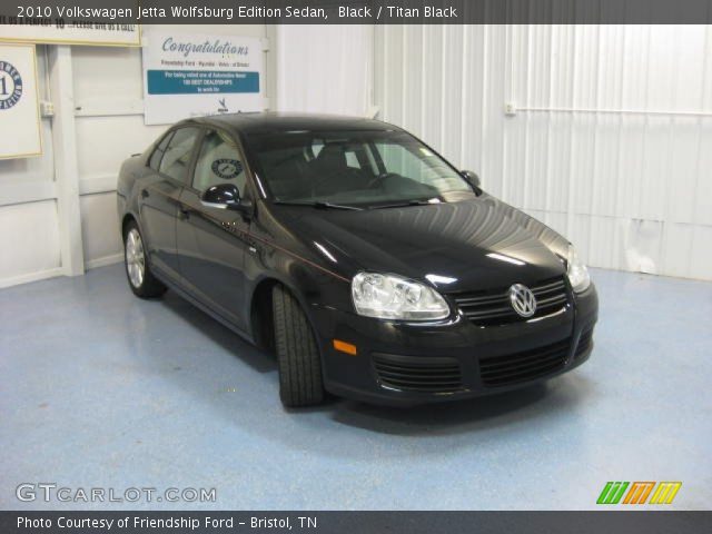 2010 Volkswagen Jetta Wolfsburg Edition Sedan in Black