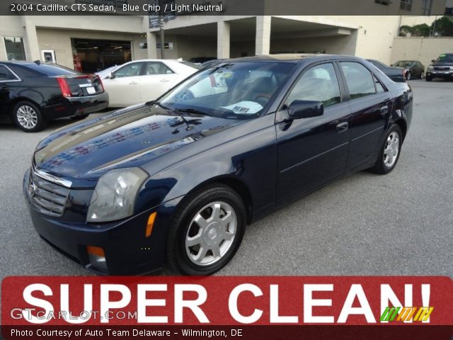 2004 Cadillac CTS Sedan in Blue Chip