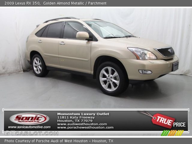 2009 Lexus RX 350 in Golden Almond Metallic