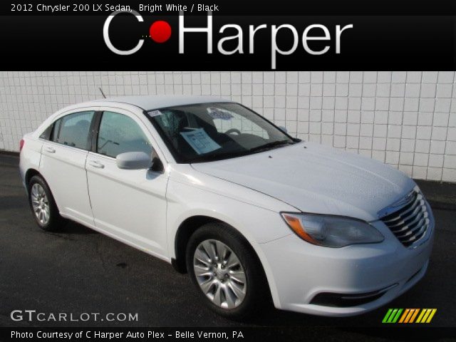 2012 Chrysler 200 LX Sedan in Bright White