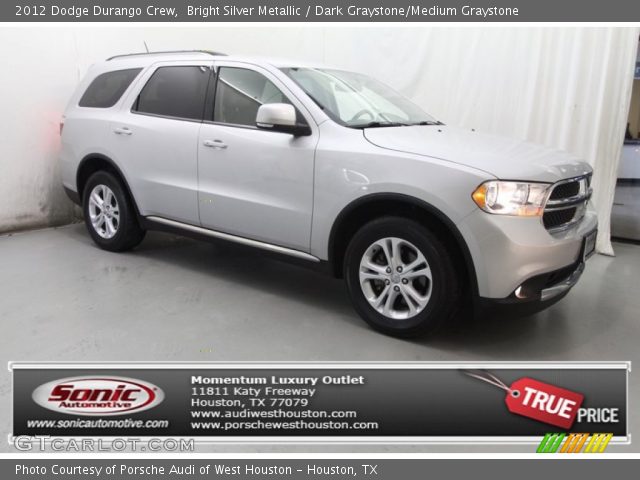 2012 Dodge Durango Crew in Bright Silver Metallic