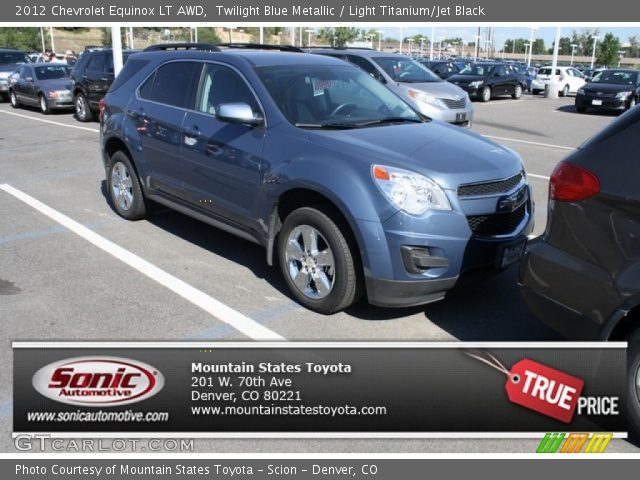 2012 Chevrolet Equinox LT AWD in Twilight Blue Metallic