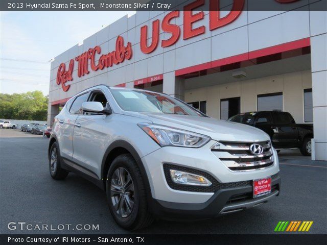 2013 Hyundai Santa Fe Sport in Moonstone Silver
