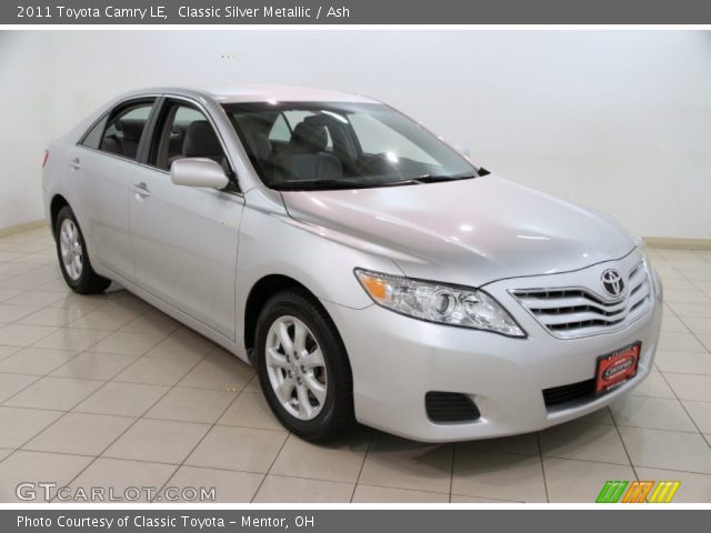 2011 Toyota Camry LE in Classic Silver Metallic