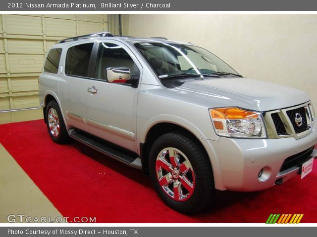 2012 Nissan Armada Platinum in Brilliant Silver