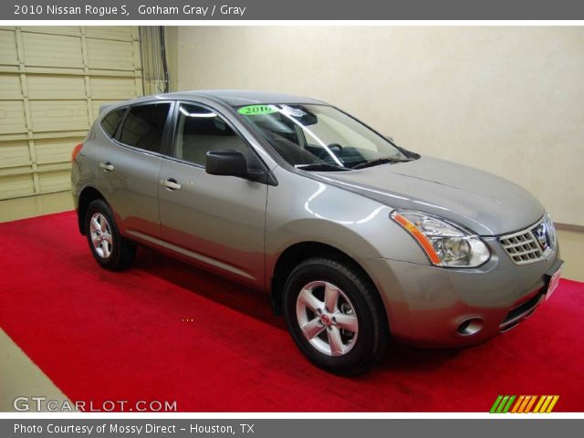 2010 Nissan Rogue S in Gotham Gray