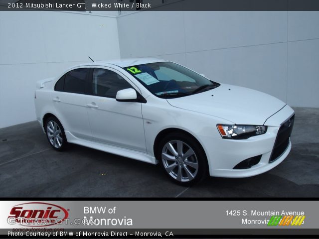 2012 Mitsubishi Lancer GT in Wicked White