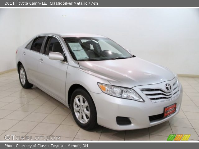 2011 Toyota Camry LE in Classic Silver Metallic