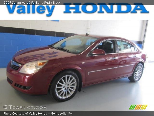 2007 Saturn Aura XR in Berry Red