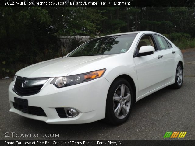 2012 Acura TSX Technology Sedan in Bellanova White Pearl