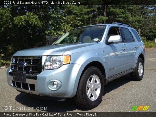 2008 Ford Escape Hybrid 4WD in Light Ice Blue