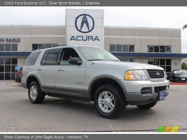 2002 Ford Explorer XLT in Silver Birch Metallic
