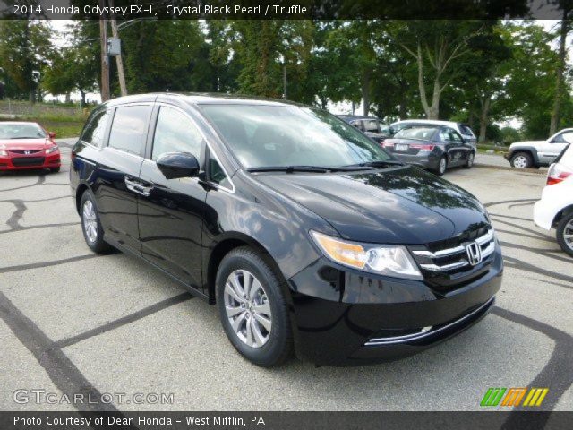 2014 Honda Odyssey EX-L in Crystal Black Pearl