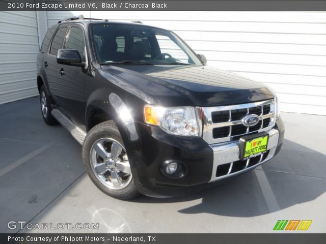 2010 Ford Escape Limited V6 in Black