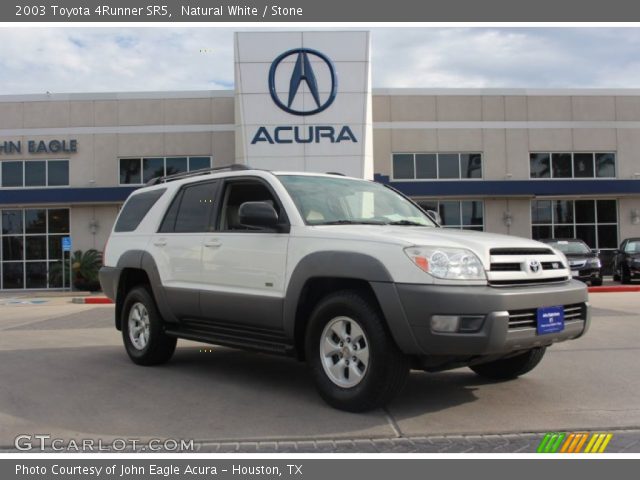 2003 Toyota 4Runner SR5 in Natural White
