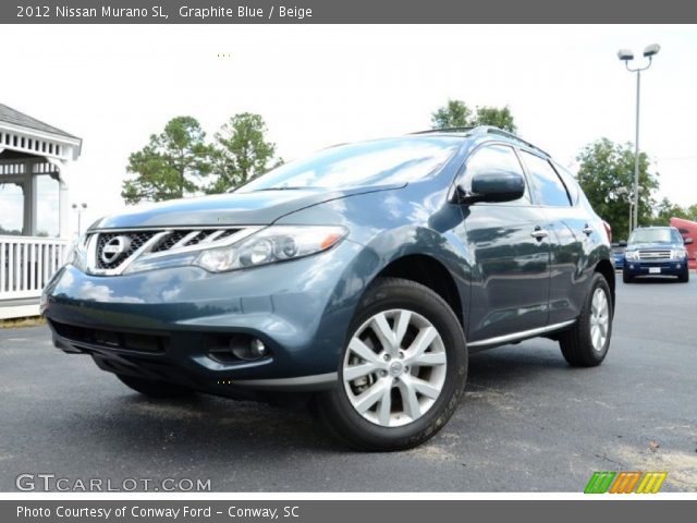 2012 Nissan Murano SL in Graphite Blue