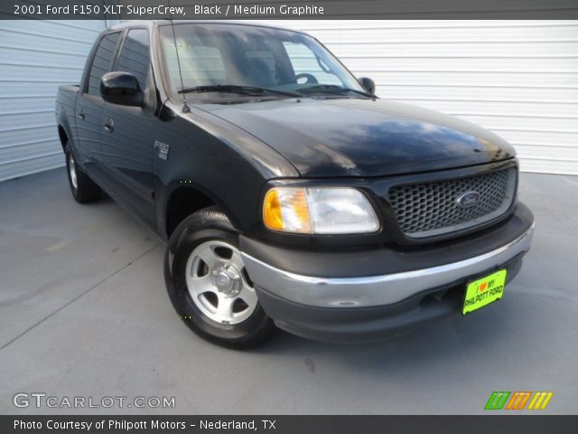 2001 Ford F150 XLT SuperCrew in Black