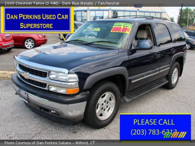 2006 Chevrolet Tahoe LS 4WD in Dark Blue Metallic