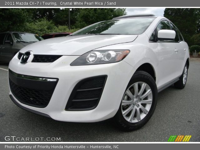 2011 Mazda CX-7 i Touring in Crystal White Pearl Mica