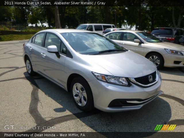 Alabaster silver metallic honda civic #6