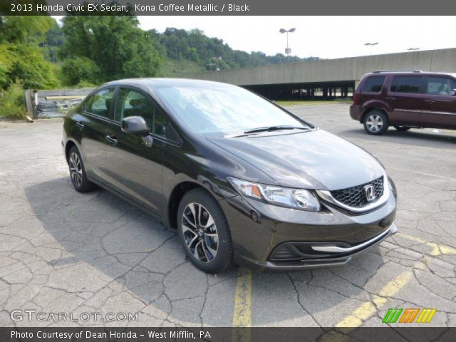 2013 Honda Civic EX Sedan in Kona Coffee Metallic