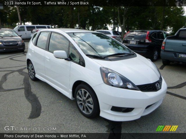 2013 Honda Fit Sport in Taffeta White