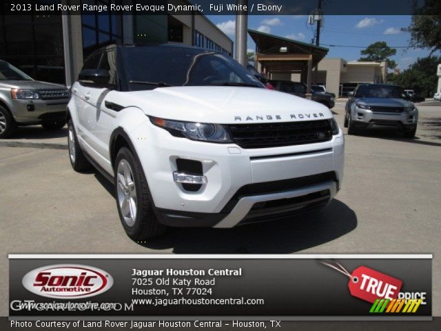 2013 Land Rover Range Rover Evoque Dynamic in Fuji White