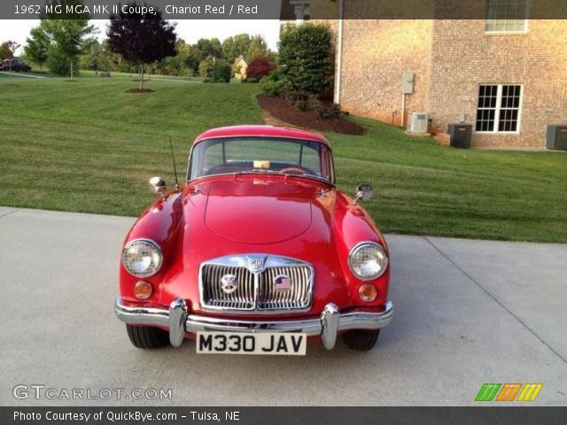 1962 MG MGA MK II Coupe in Chariot Red