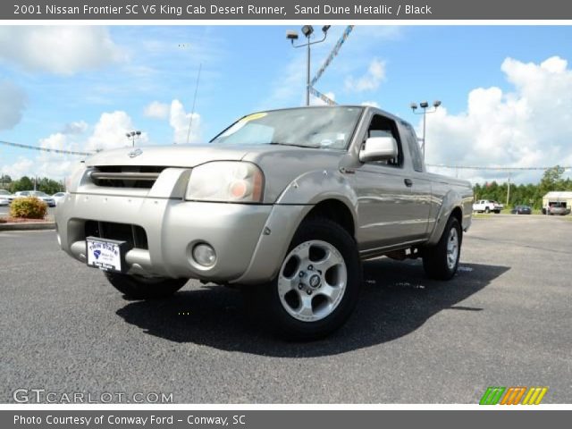 2001 Nissan Frontier SC V6 King Cab Desert Runner in Sand Dune Metallic