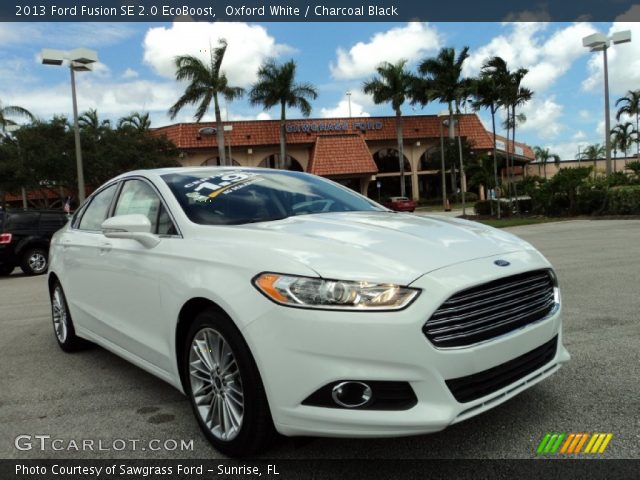 2013 Ford Fusion SE 2.0 EcoBoost in Oxford White