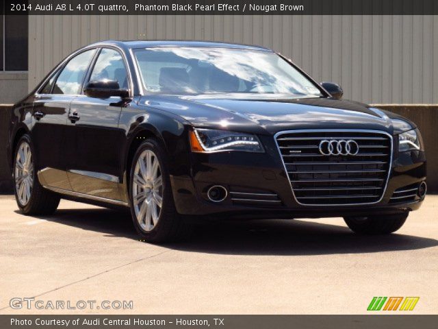 2014 Audi A8 L 4.0T quattro in Phantom Black Pearl Effect