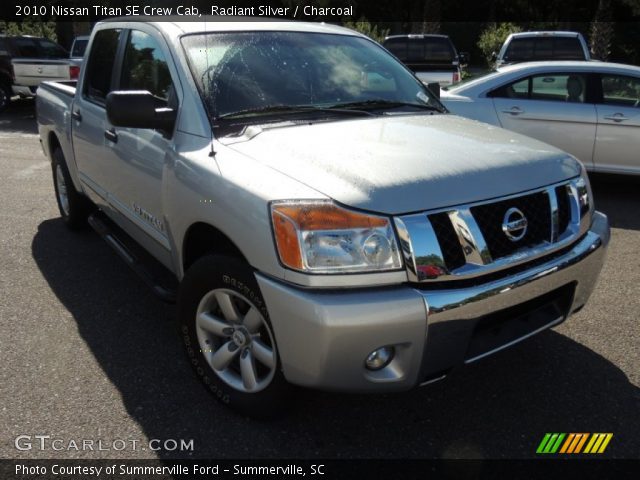 2010 Nissan Titan SE Crew Cab in Radiant Silver
