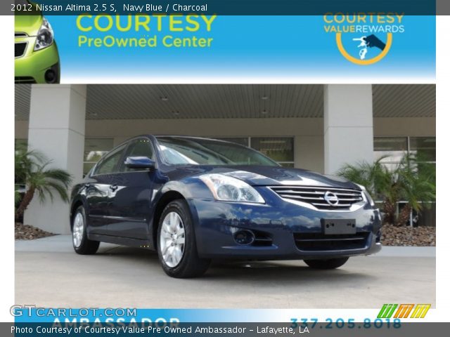 2012 Nissan Altima 2.5 S in Navy Blue