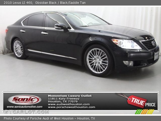 2010 Lexus LS 460 in Obsidian Black